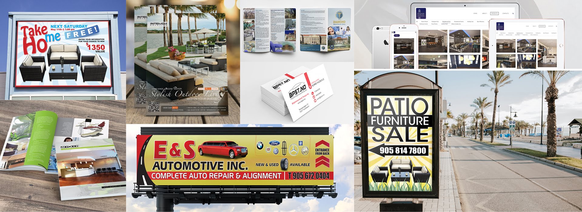 graphic web design and advertising services
