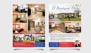 Remax West Realty Inc. Listing Flyer