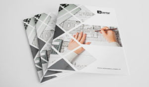 Interior Solutions Presentation Folder Design