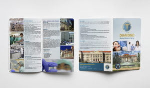 Dimond medical education agency 2 pages brochure