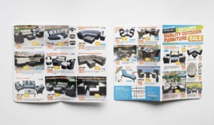 outdoor furniture sale flyer design