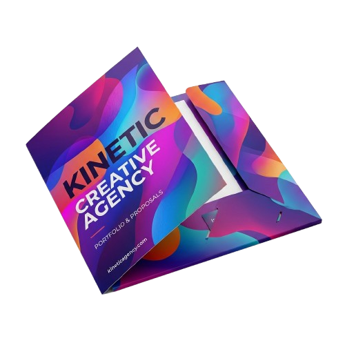 Presentation Folder Design – FluentAd | Online and Print Advertising ...